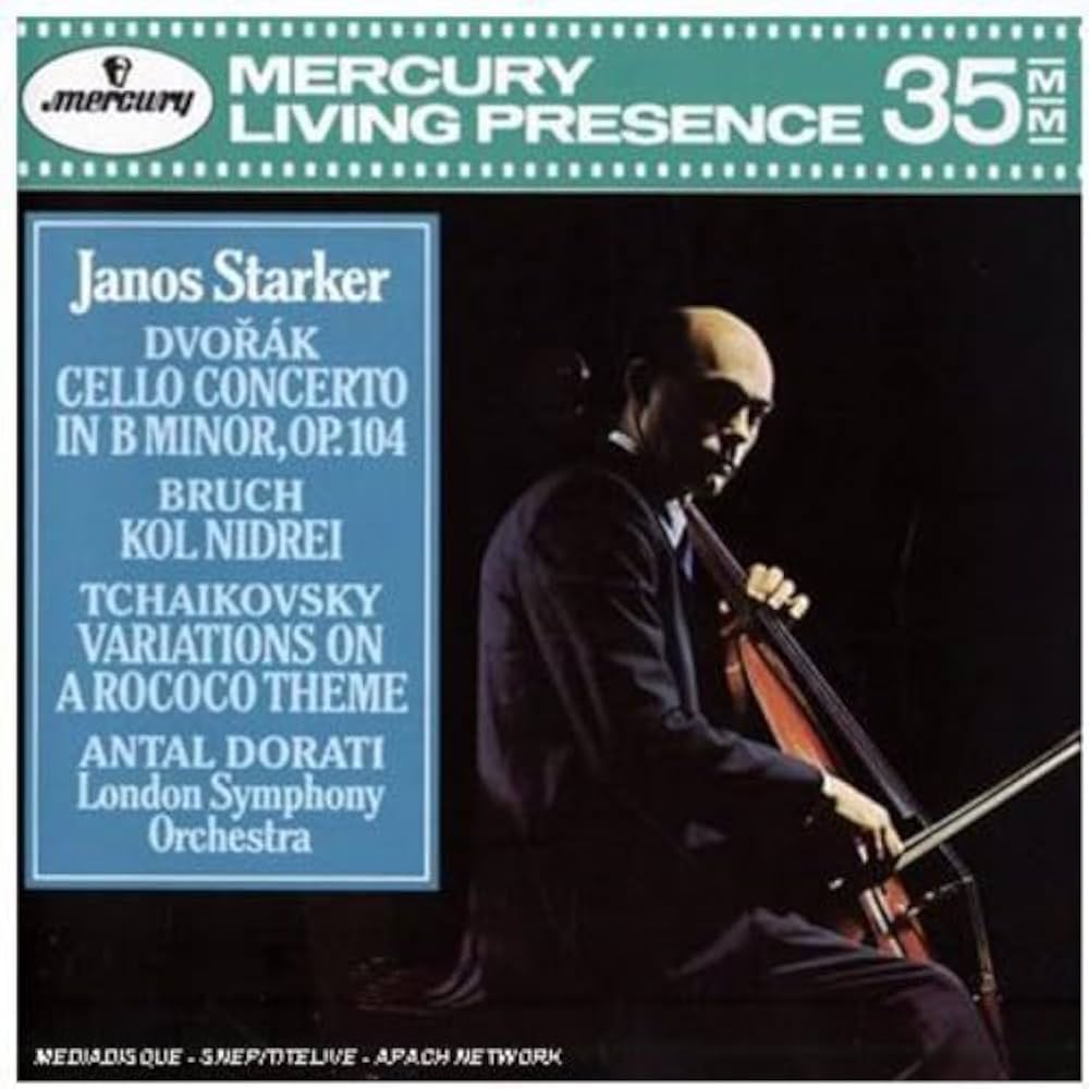Janos Starker Dvořák & Fauré レコード シュタルケル，JANOS STARKER/DVORAK:'CELLO CONCERTO，FAURE